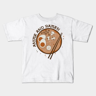 Anime and Ramen Kids T-Shirt